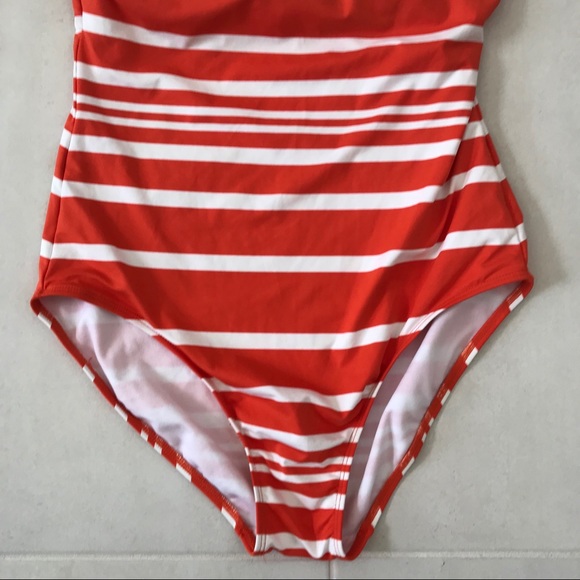 Lauren Ralph Lauren Striped Swimsuit - Picture 4 of 8